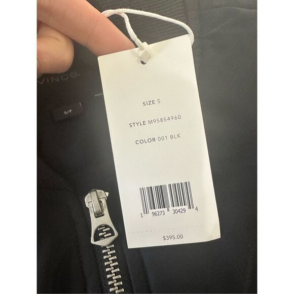 NWT Vince Semi Shine Vest Size S - Picture 10 of 10